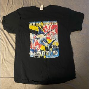 White Marlin OCMD Graphic Tee